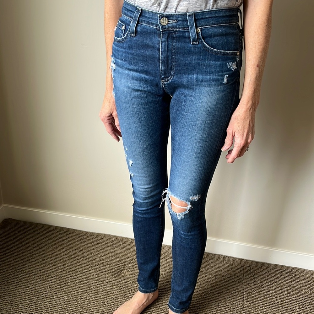 AG Farrah Skinny size 25 vintage inspired jean